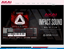 Tablet Screenshot of akaipro.de