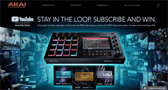 Desktop Screenshot of akaipro.com