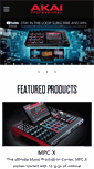 Mobile Screenshot of akaipro.com